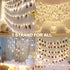 Decute 100 LED 50 Photo Clips String Lights Holder 33FT Starry Fairy Lights for Hanging Pictures Cards Memos USB Powered with Switch Perfect for B...