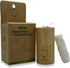 Eco-Friendly 2x55 Yrd Biodegradable Dental Floss with Refillable Bamboo Container | Corn Based Mint Floss | Sustainable | Compostable | Compact...