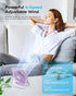 Otlonpe Desk Fan Portable Fan Rechargeable,4000mAh Battery Operated Personal Fan,Small Silent Table Fan Travel Fan with Power Bank,4 Speeds Deskto...