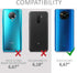 kwmobile TPU Silicone Case Compatible with Xiaomi Poco X3 NFC/Poco X3 Pro - Case Soft Cover - Don't Touch My Phone White/Black...