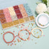 LFLIUN Clay Beads Bracelet Kit Friendship Bracelet Making Kit Golden Beads Clay Beads Kit for DIY Jewelry Making Birthday Gift...