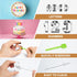 Alphabet & Number Cookie Cutters Sets of 35 Pieces Mold Tools for Fondant Biscuit, Cake, Fruit, Vegetables, or Dough Stainless Steel...