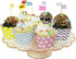 Wrapables Standard Size Chevron Cupcake Wrappers (Set of 20), Pink...