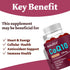 High Absorption - CoQ10 Gummies 200mg - Non-GMO - Gluten-Free - Coenzyme Q10 - CoQ10 Gummies - 60 Count - Raspberry Flavored...