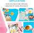 Non-Slip Silicone Placemats for Children, Large Silicone Sheets for Crafts Resin Jewelry Casting Molds Mat, Multi-Purpose Placemat, 2 Pack, Baby P...