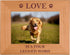 CustomGiftsNow Love Is A Four Legged Word Alder Wood Picture Frame - Great Gift for a Dog Lover (4x6 Horizontal)...