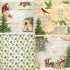 Christmas Scrapbook Paper Pad Christmas Origami Paper 6X6 -24 Sheets Christmas Single-Sided Journal Decorative Paper for Holiday Cardmaking DIY Or...