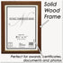 NuDell Certificate Frame | Frame for 8.5" x 11" Documents | Diploma frame | Picture Frames | Document Holder | Certificate Holders | Document Fram...