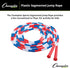 Champion Sports Classic Plastic Segmented Beaded Jump Ropes - Phys. Ed, Gym, Fitness and Recreational Use, In a Variety of Lengths for Kids to Adu...