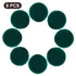 8 Pcs 5 Inch Round Scouring Pads Drill Scrubber Pads Hook and Loop Scuff Pads for Clean Polishing(Green)...