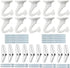 GoodtoU 10 Sets Ceiling Hooks Heavy Duty Swag Hook with Hardware for Hanging Plants Ceiling Installation Cavity Wall Fixing White...