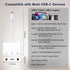 iPad Headphone Adapter, Headphone Splitter for 2 Headphones,3 in 1 USB C to 3.5mm Jack Audio Adapter with 60W Fast Charging Compatible with S24/23...