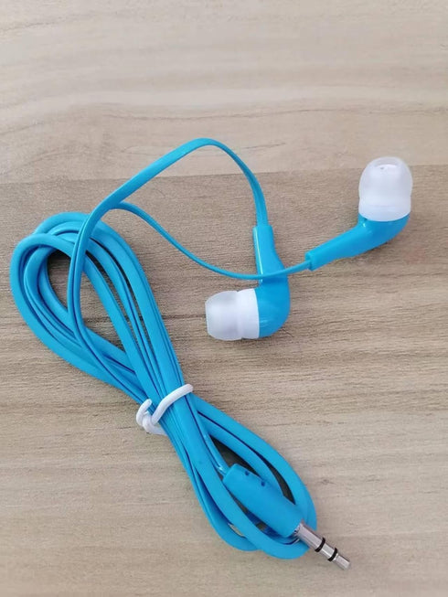 4 Pack Earbuds Headphones Ear Earphones Multicolor Buds Wired Kids Phones Phone Classroom School Plug Set audifonos Player Headset Computer Small ...