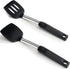 2 Pack Flexible Silicone Spatula, 600°F Heat Resistant Silicone Spatula Set for Nonstick Cookware, Kitchen Cooking Utensil Set for Egg Pancake Fli...