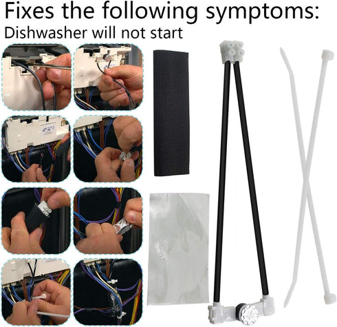 MAYITOP W10402110 Dishwasher Fuse for Whirlpool Kenmore Kitchen Aid W10258275 AP4423189 PS2360984