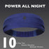 Bluetooth Headband for Sleeping, Sleep Headphones Bluetooth Headband, Sleep Mask for Side Sleepers, Wireless Sleep Headphones for Meditation, Inso...