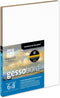 Ampersand Art Supply Gesso Wood Painting Panel: Museum Series Gessobord, 6" x 8", 1/8" Flat Profile, Pack of 3...