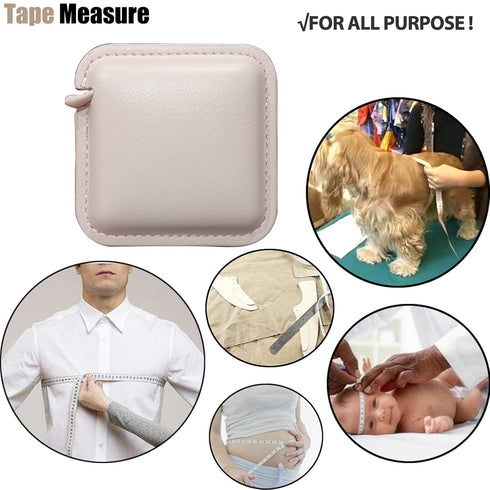 Tape Measure for Body Measuring Medical Body Cloth Tailor Craft Dieting Measuring Tape, 79 Inch/2 M Dual Sided Retractable Measuring Tape for Body...