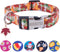 ADOGGYGO Fall Dog Collar, Thanksgiving Dog Collars Adjustable Soft Fall Leaves Thanksgiving Collars for Small Medium Large Dogs (Medium, Fall)...