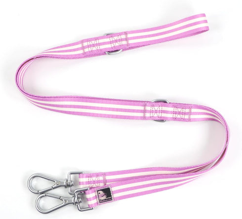 Striped Puppy Dog Leash Personalize Double Leash for Two Dogs for Dog Training Easy Cute Hands Free Leash Dog Leash for Small Dogs Leash for Mediu...
