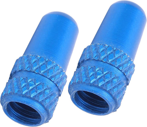 RiToEasysports 2Pcs Bike Valve ,Aluminium Alloy Valve Stem Bike Accessories for Mountain Bike,Road Bike (Light Blue) and Spare Parts...