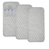 Quilted Thicker Waterproof Changing Pad Liner - Fit for Changing Pad Liners are Warm On a Baby's Back - 3-pk 14"x 27.5"- Non-Slip Design Reusable ...