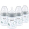 NUK Smooth Flow Anti Colic Baby Bottle, 5 oz, 4 Pack, Elephant...