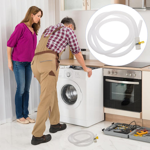 DOITOOL Air Conditioner Drain Portable Hose Hose Washing Machine Portable Air Conditioner Drain Kit Inlet Hose Washing Machine Hoses Inlet Hose fo...