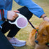 Lavender Purple Retractable Dog Leash 10 ft for Small and Medium Dogs and Cats, One Button Brake, Pause, Lock by LFCXHTY...