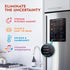 Levain & Co Meat Temperature Magnet - Beef, Poultry, Fish & Pork Cooking Temperature Chart - Vertical Meat Temperature Chart - Meat Temp Magnet Ki...