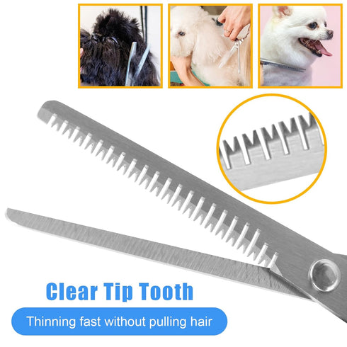 Pet Grooming Kit with Pet Shedding Slicker Brush, Bath Massage for Rabbit, Puppy, Kitten, Pet Grooming Kit With Multiple Combinations, Pet Supplie...