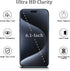 MAYtobe [2-Pack Privacy Screen Protector Designed for iPhone 15 Pro, iPhone 15 Tempered Glass, No Bubbles, Anti Scratch, Easy to Install...