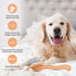 Dog Slicker Brush for Shedding and Grooming Medium or Long Haired Cats, Extra Long & Soft Pin Slicker Brush for Removes Loose Hair, Tangles, Knots...