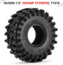 INJORA 1.0 Tires - S5 Swamp Stomper Crawler Tires for TRX4M AX24 SCX24 FCX24 1/18 1/24 RC Crawler Car, 63 * 24mm, T1018...