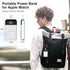 Portable Wireless Charger Compatible for Apple Watch,2000mAh Magnetic iWatch Charger Power Bank Keychain Travel Accessories LED Display for Apple ...