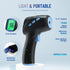 Touchless Thermometer for Adults, Digital Infrared Thermometer Gun with Fever Alarm, Forehead and Object 2 in 1 Mode, Fast Accurate Results (Black...