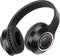 Kids Bluetooth Headphones, Wireless Headphones for Kids, Built-in Microphone, LED Lights, Noise Cancelling for Boys Girls Ages 6-18 or Adults (Bla...