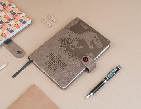 Grupo Erik Jurassic Park A5 Premium Notebook with Projector Pen | Jurassic Park Gifts | A5 Notebook | Notebooks A5 | Notepads A5 | A5 Notepad | Ju...
