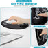 Large Mouse Pad with Wrist Rest Dia 9.45 inch, Mouse Pads for Desk, Cute Round Ergonomic Mouse Pad, Gel Mousepad Wrist Support for Computer Laptop...