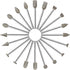 20 Pcs Diamond Burr Set, Stone Carving Sets Diamond Mounted Grinding Bits with 1/8'' Shank for Dremel Rotary Tools (60 Grit)...