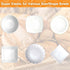 200PCS Bowl Covers for Bread Proofing, Reusable Elastic Sourdough Bread Baking Cover, Plastic Bowl Covers for Bread Rising, Stretchable Plastic Wr...