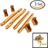 Crib fence Lifter Lifting Rail Connection Set Brown w Screws...