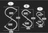 Heavy Duty Metal Chrome Plated S Shape Hooks, Set of 10 (Large)...