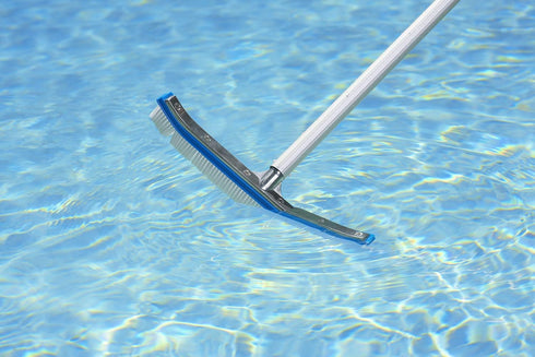 Poolmaster 17-1/2-Inch Aluminum Swimming Pool Brush, Essential Collection...