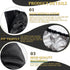 DOERDO 4Pcs Baby Stroller Wheel Cover Protection Covers for Baby Stroller Wheelchair, Black, Large...