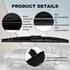 12.6 inch Rear Windshield Wiper Blade, Compatible with Honda CRV Rear Window 2012 2013 2014 2015 2016 +More Cars, Rear Wiper Blade Replacement (Pa...