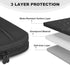 15.6 Inch Laptop Sleeve, Water Resistant Laptop Case Protective Computer Cover with Pocket, Durable Computer Carrying Bag Compatible with MacBook,...
