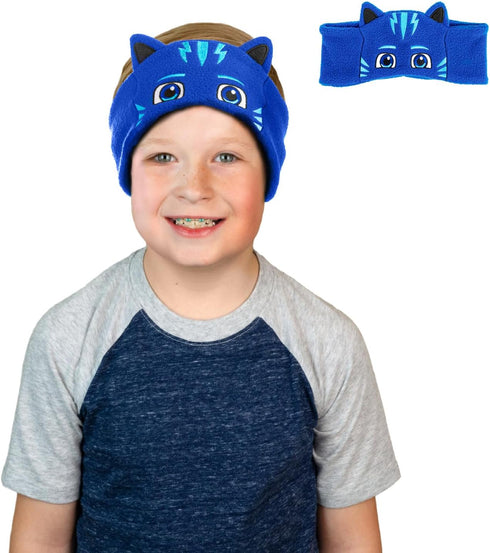 CozyPhones PJ Masks Catboy Kids Headphones Over The Ear Headband Headphones - Volume Limited with Thin Speakers & Soft Fleece Headband......