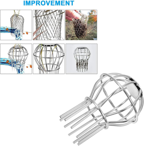 Hemobllo 2 pcs Grille downspout Cover Outdoor Gutter Guard Sink Filter Strainer roof Drainer roof Drain Dome Strainer Wire Drain Bath Drain Strain...