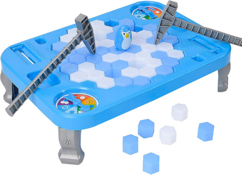 SS Save Penguin On Ice Game, Penguin Trap Ice Break Block Board Family Game for Kids Boys Girl Toys...